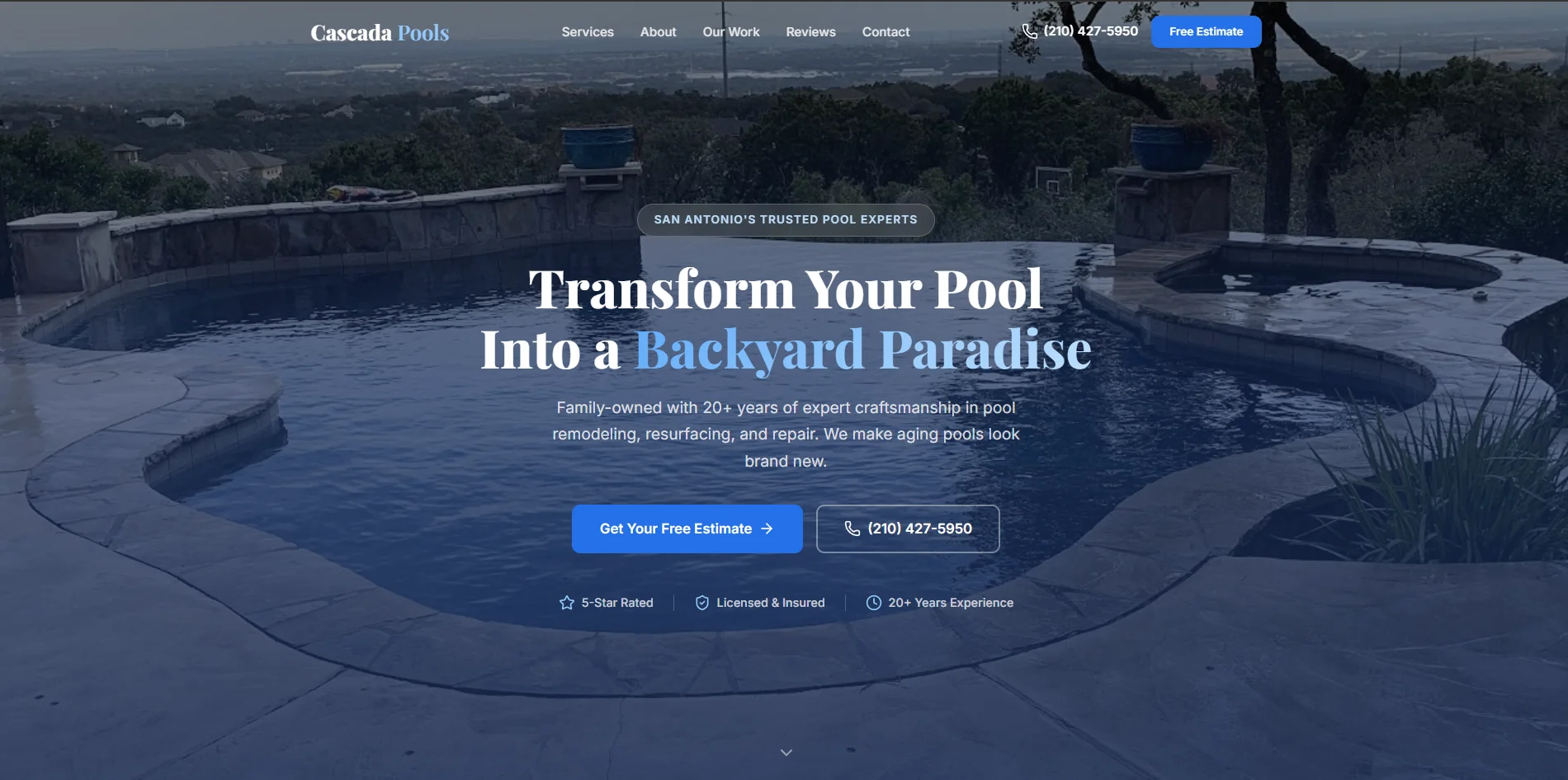 After — professional lead-generating website