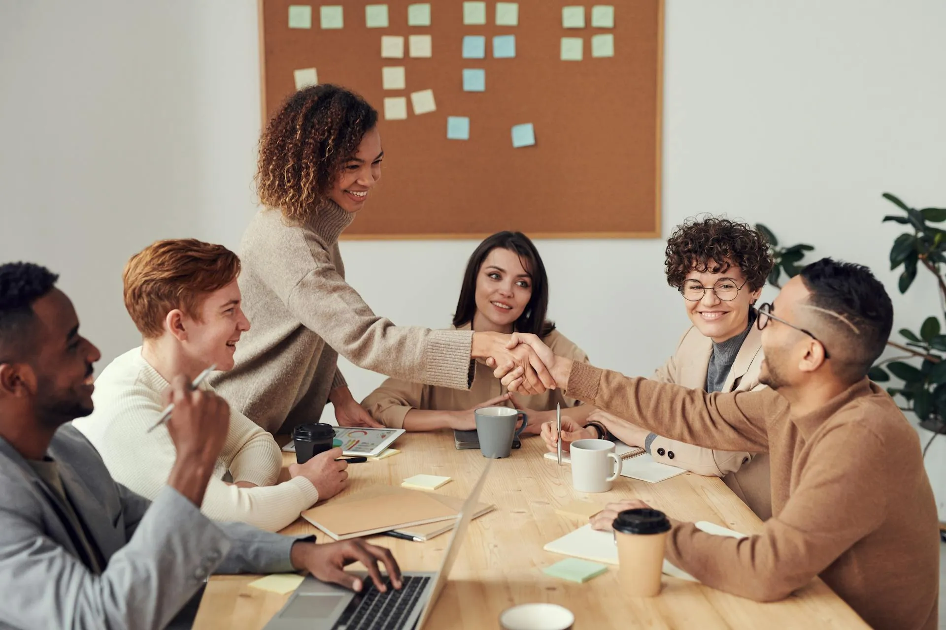 Team working on contractor lead generation strategy